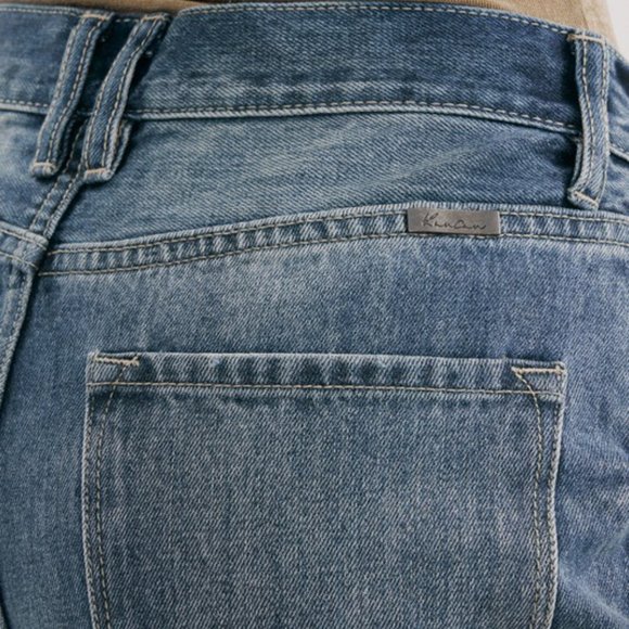 Vici High Rise Distressed Flare Jeans 90s Style - Picture 5 of 7